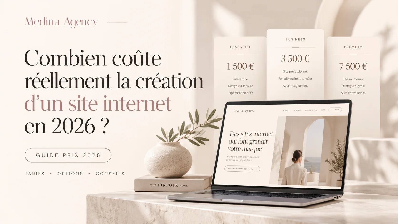 Combien coûte réellement la création d’un site internet en 2026 ?